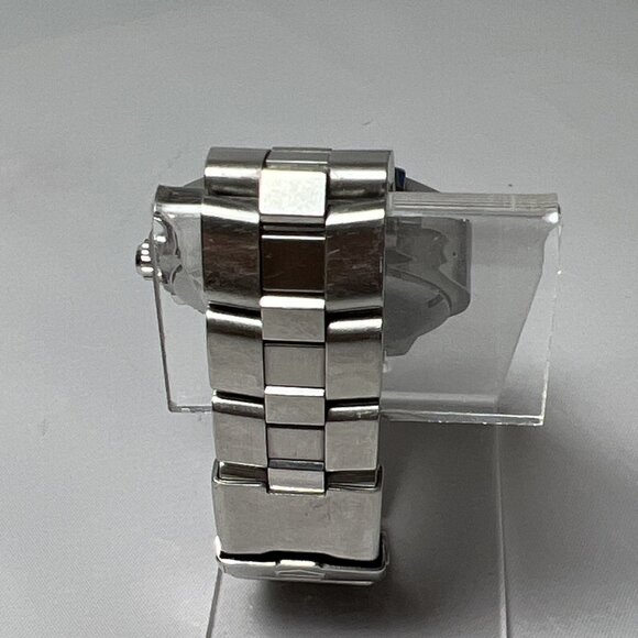 TAG HEUER CN1112 Chronograph Blue Dial Quartz Men's Date 39mm Steel 200M Watch - Picture 5 of 8